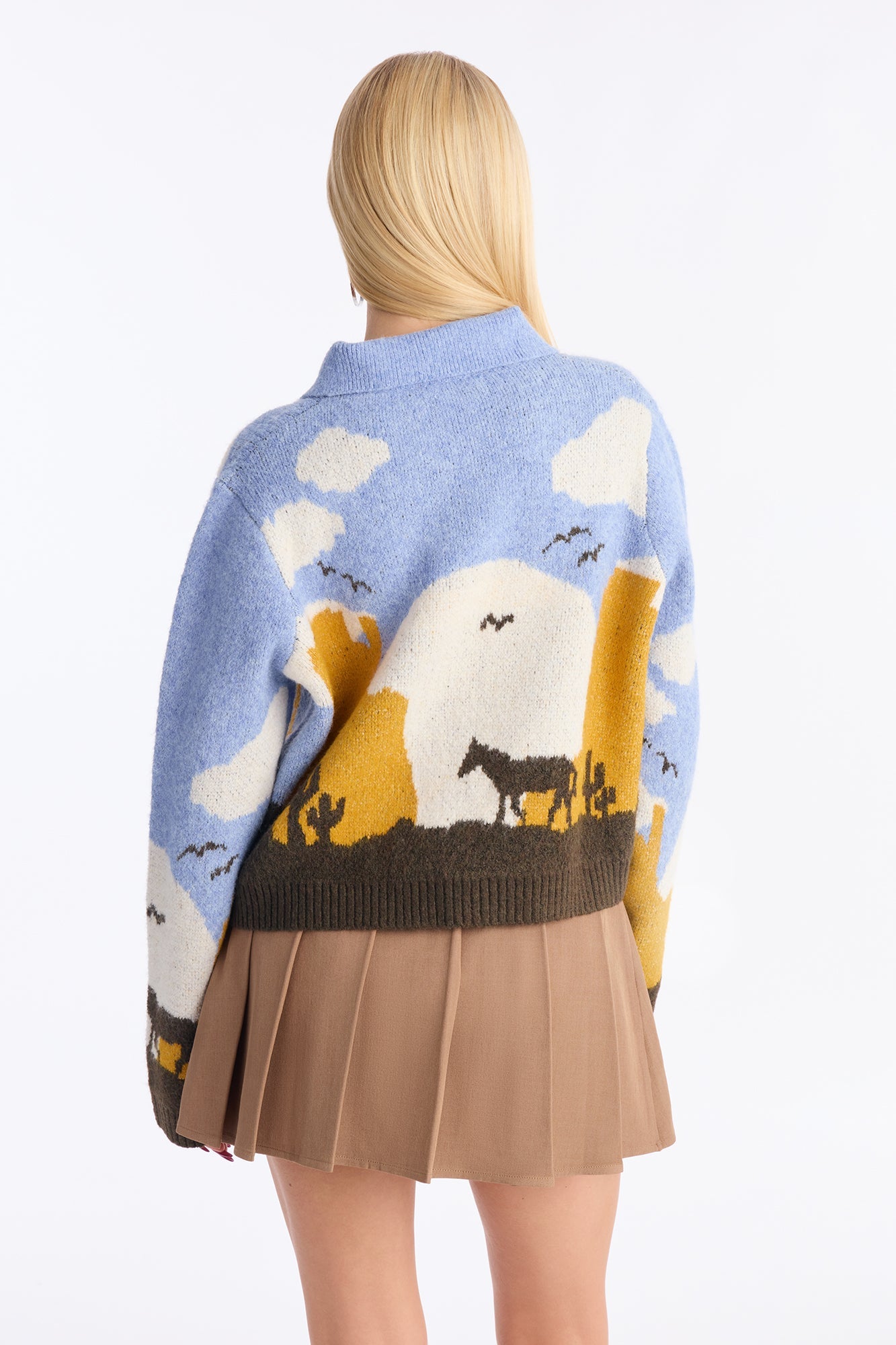 Desert Dust Western Cardigan - Multi Color