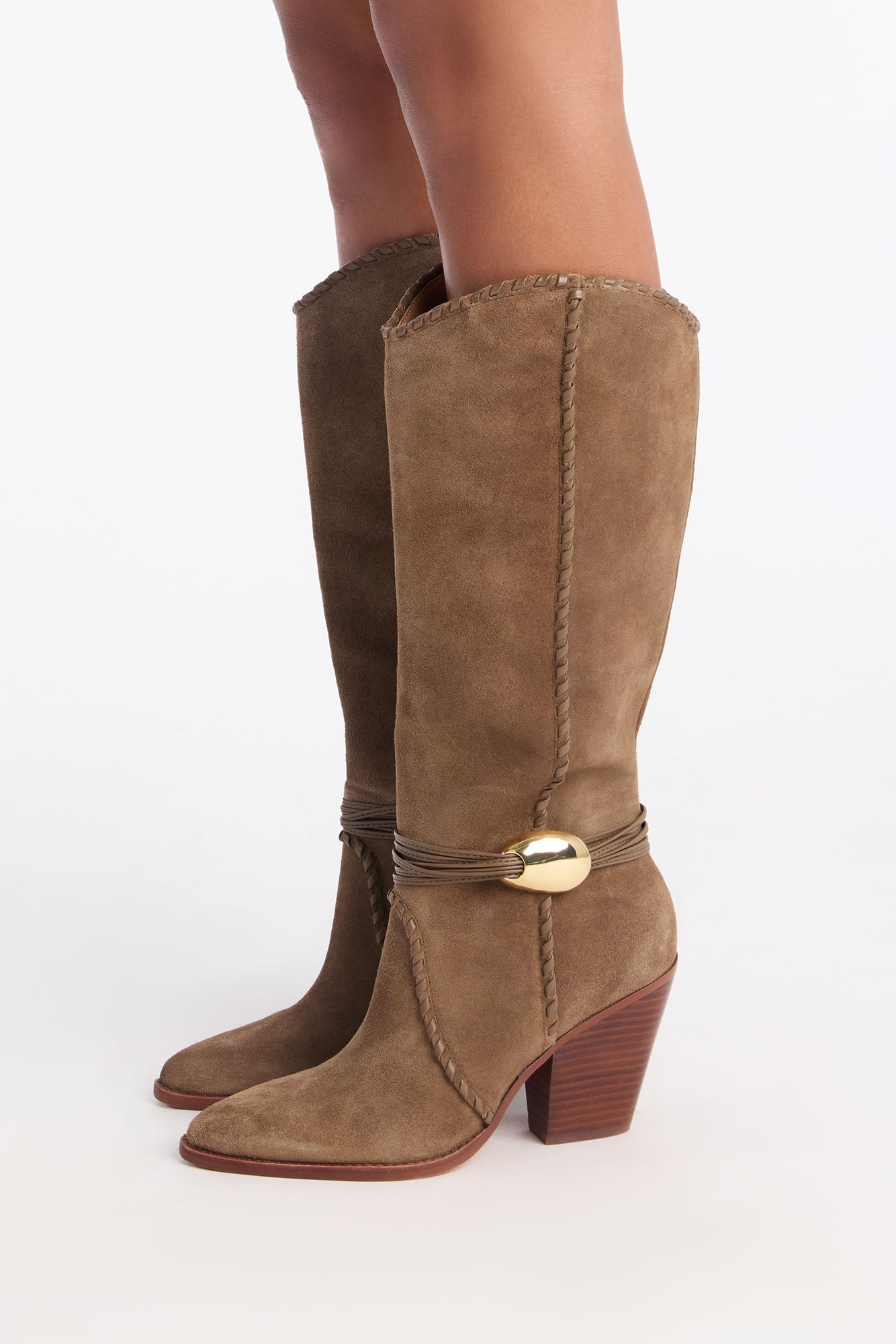 Dolce Vita Jody Suede Boots - Olive