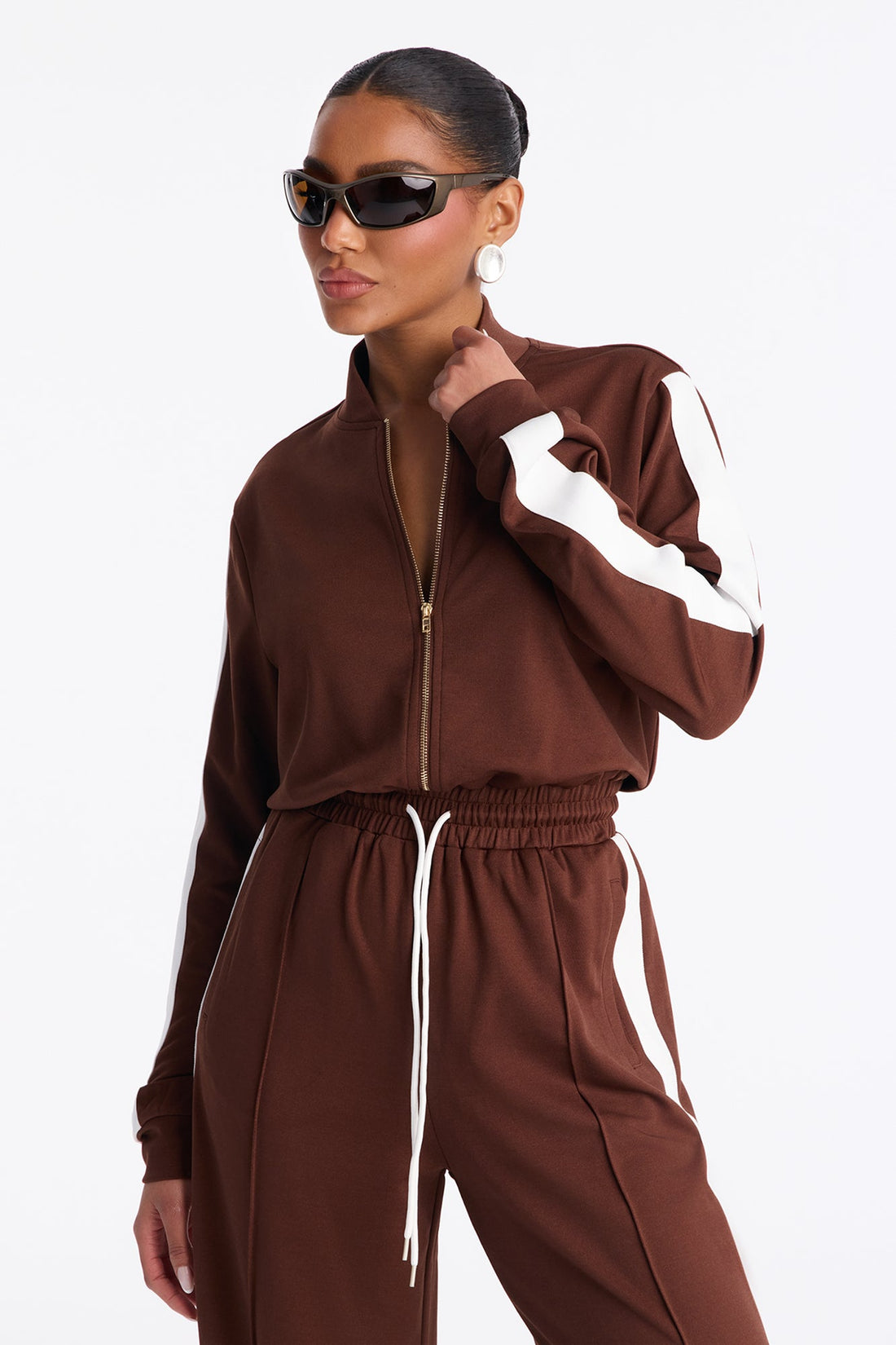 Lianna Jumpsuit - Chocolate