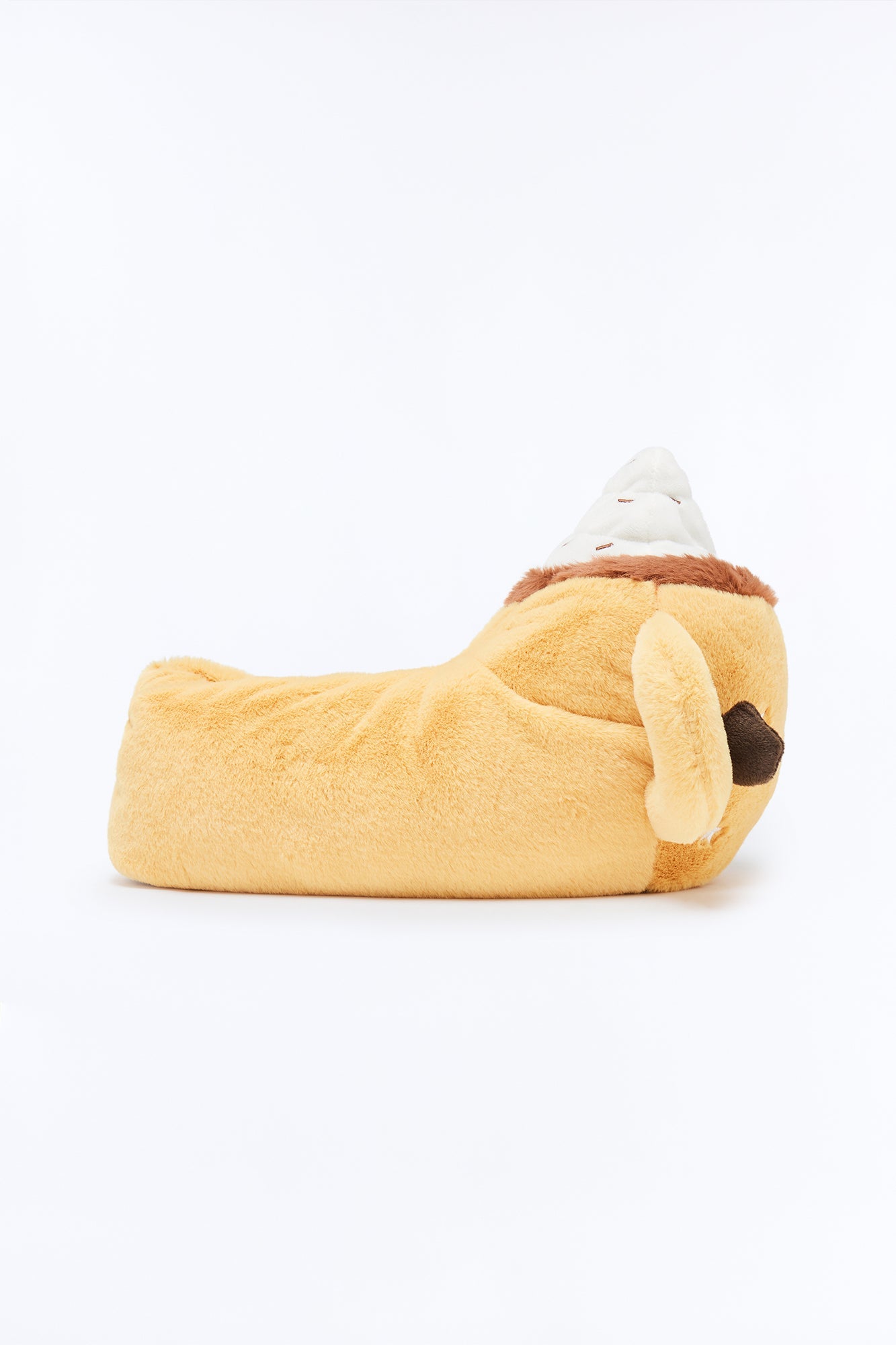 Cocoa Dreams Plush Slippers - Tan