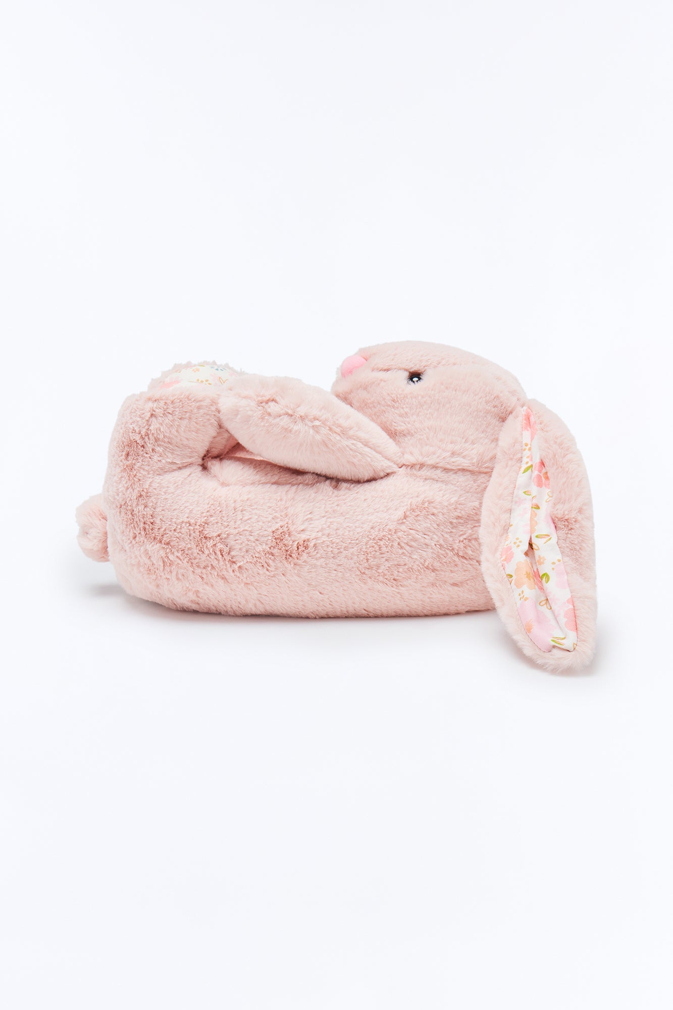 Snuggle Bunny Plush Slippers - Pink