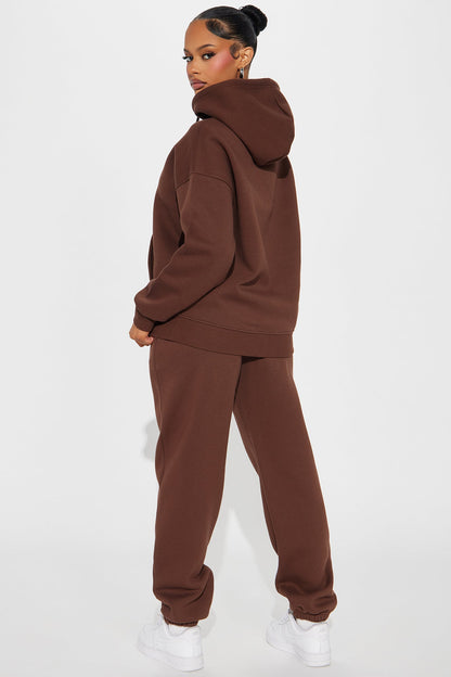 Saint Sweatpant Set - Chocolate