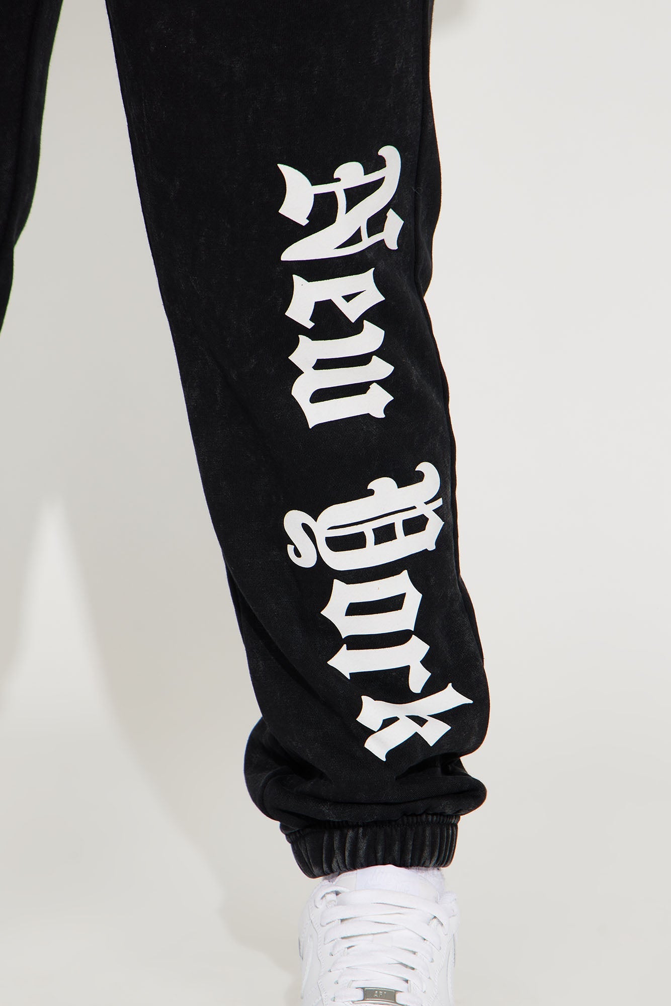 NYC Fleece Jogger Set - Black