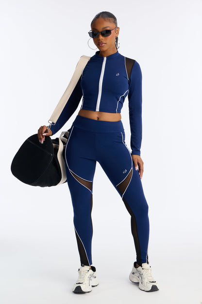Unavailable Seamless Legging Set - Navy