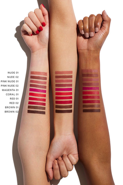 NOVABEAUTY 2 in 1 Snatched Lip Liner - Red 01
