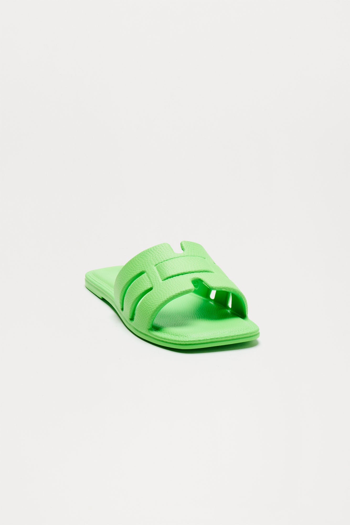 Clay Flat Sandals - Green