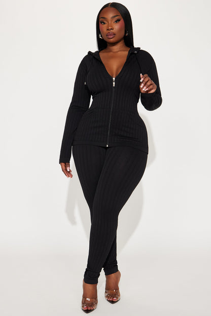 Believe It Seamless Legging Set - Black