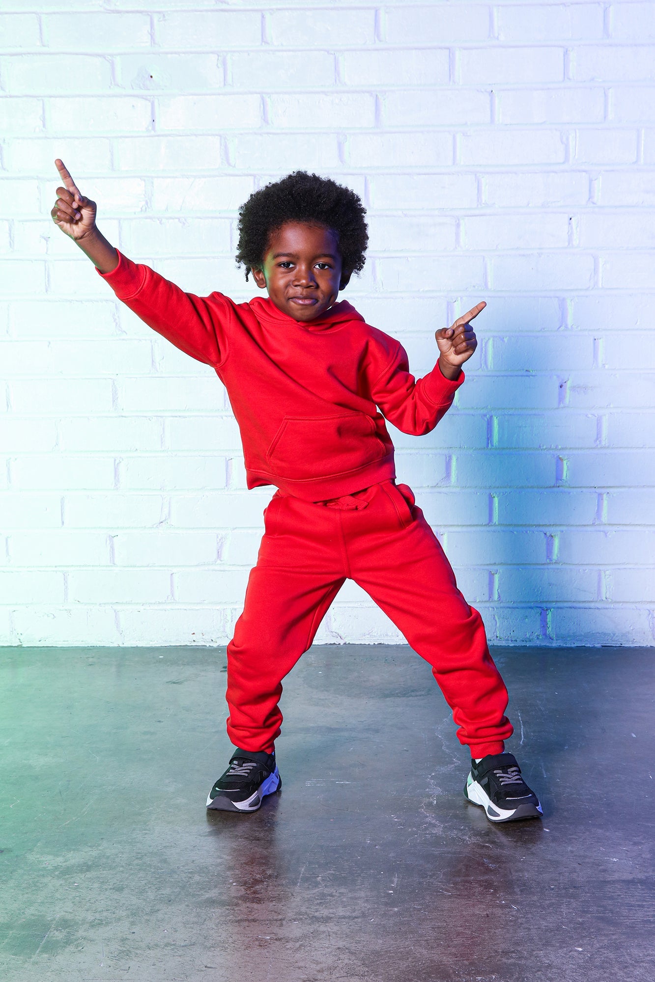 Mini Stole Your Toys Oversized Hoodie - Red