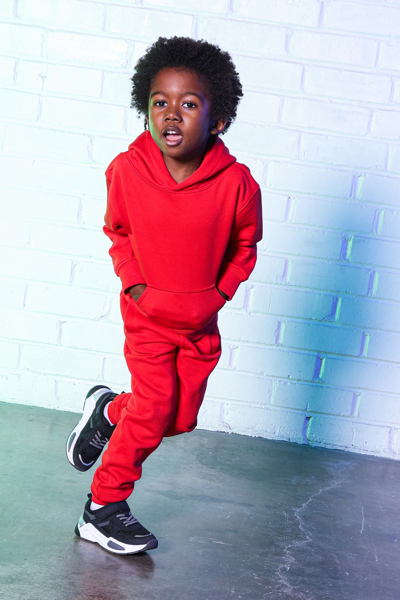 Mini Stole Your Toys Oversized Hoodie - Red