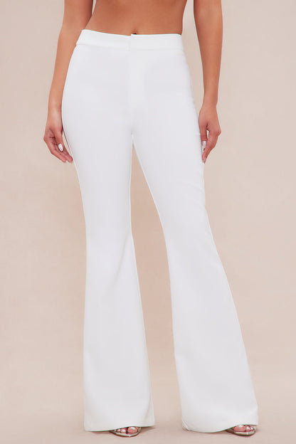 Bella Embellished Suit Set - Off White