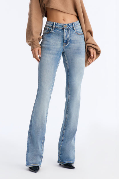 Tall Gemma Low Rise Sculpting Stretch Bootcut Jeans - Vintage Wash