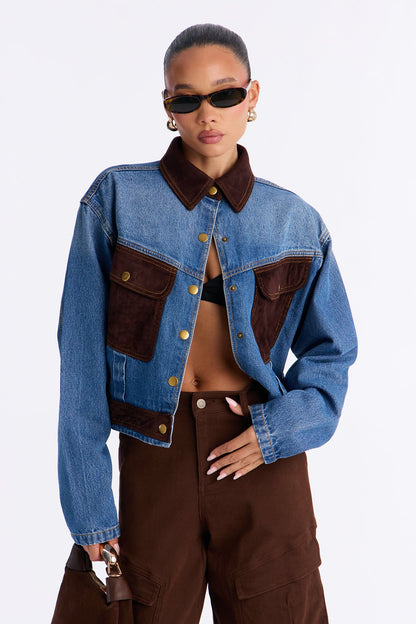 Aberdeen Denim Jacket - Medium Wash