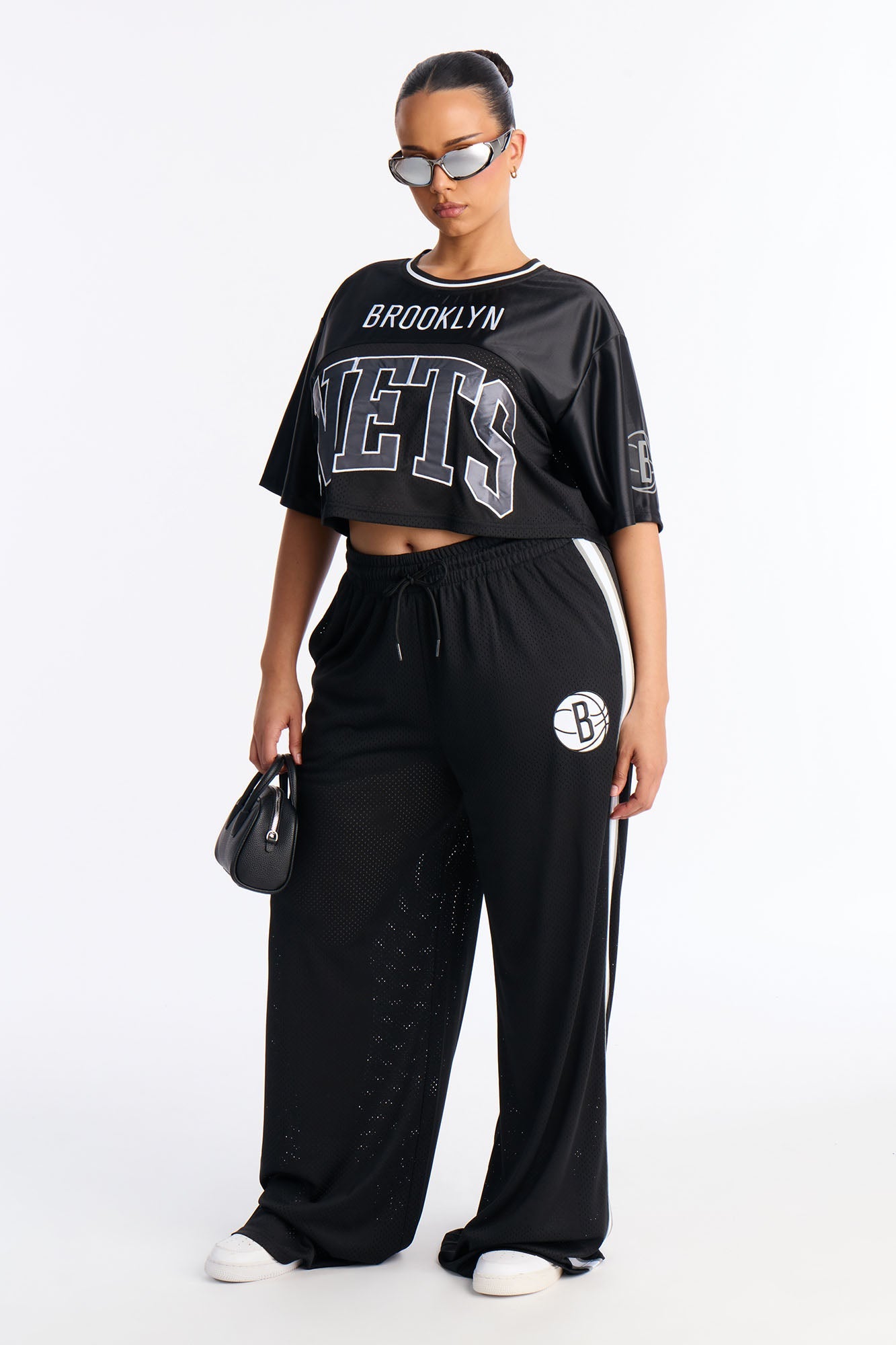 NBA Brooklyn Nets Pants - Black