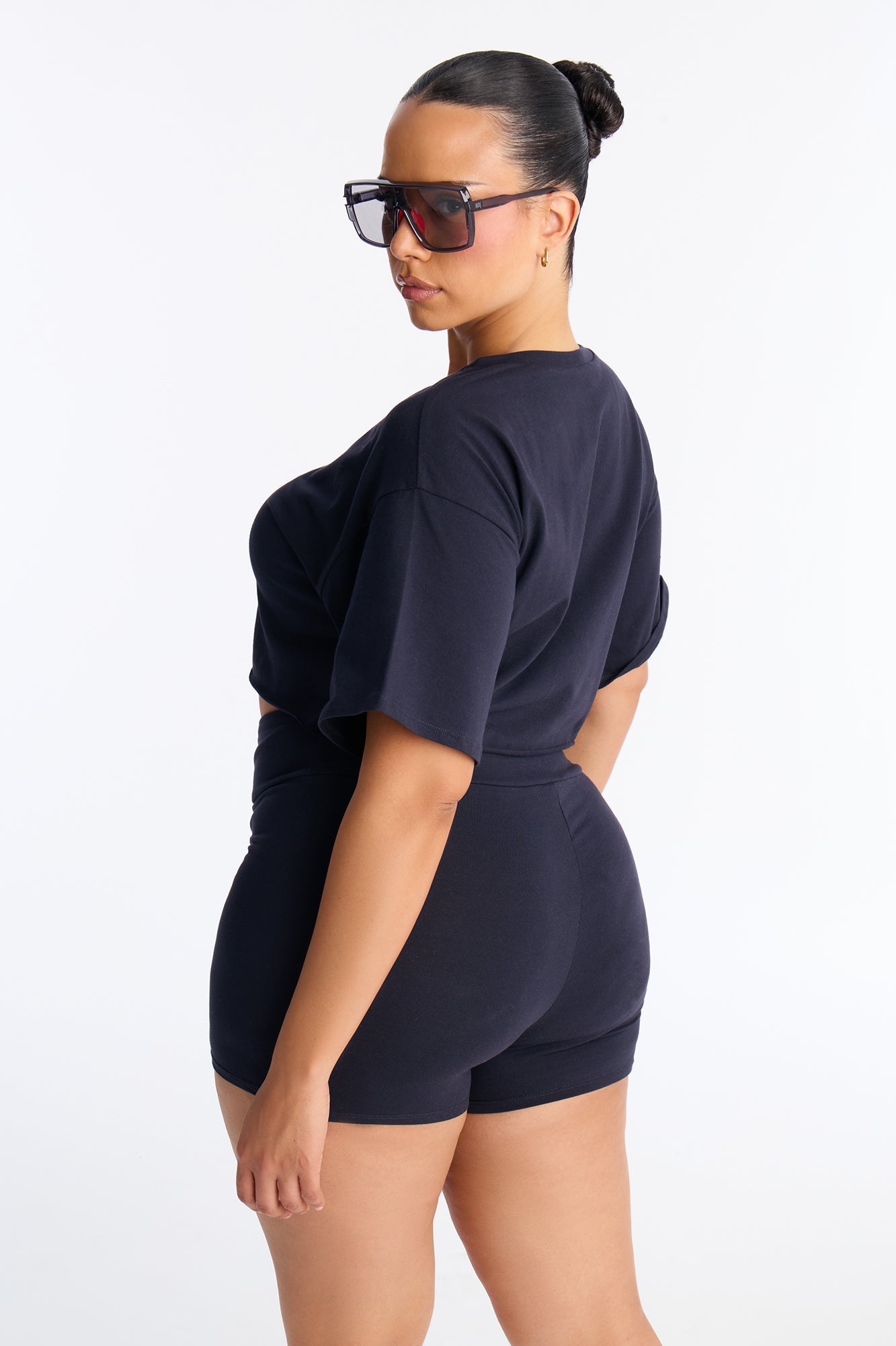 My Go To Biker Short Set - Navy