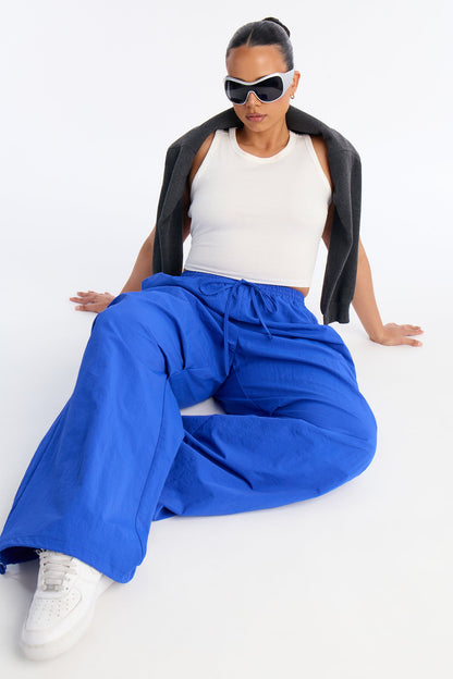 Making Moves Windbreaker Track Pant - Royal