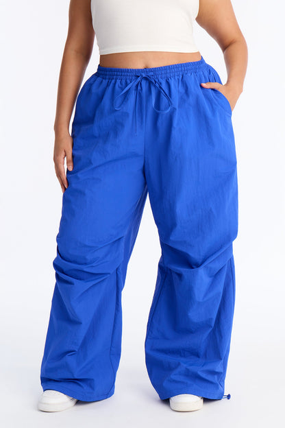 Making Moves Windbreaker Track Pant - Royal