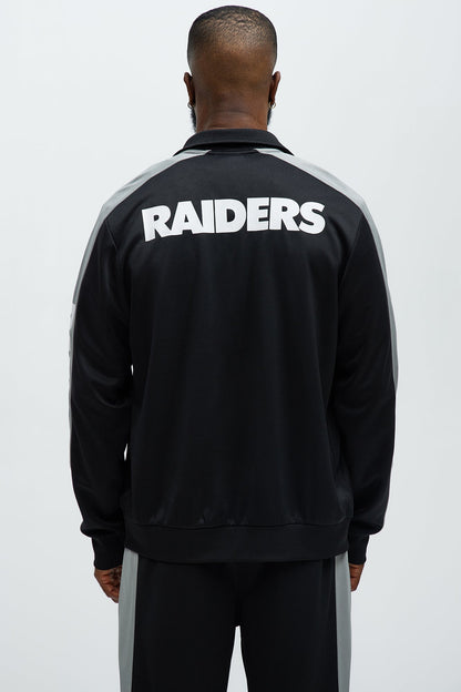 Raiders Stand By Track Jacket - Black