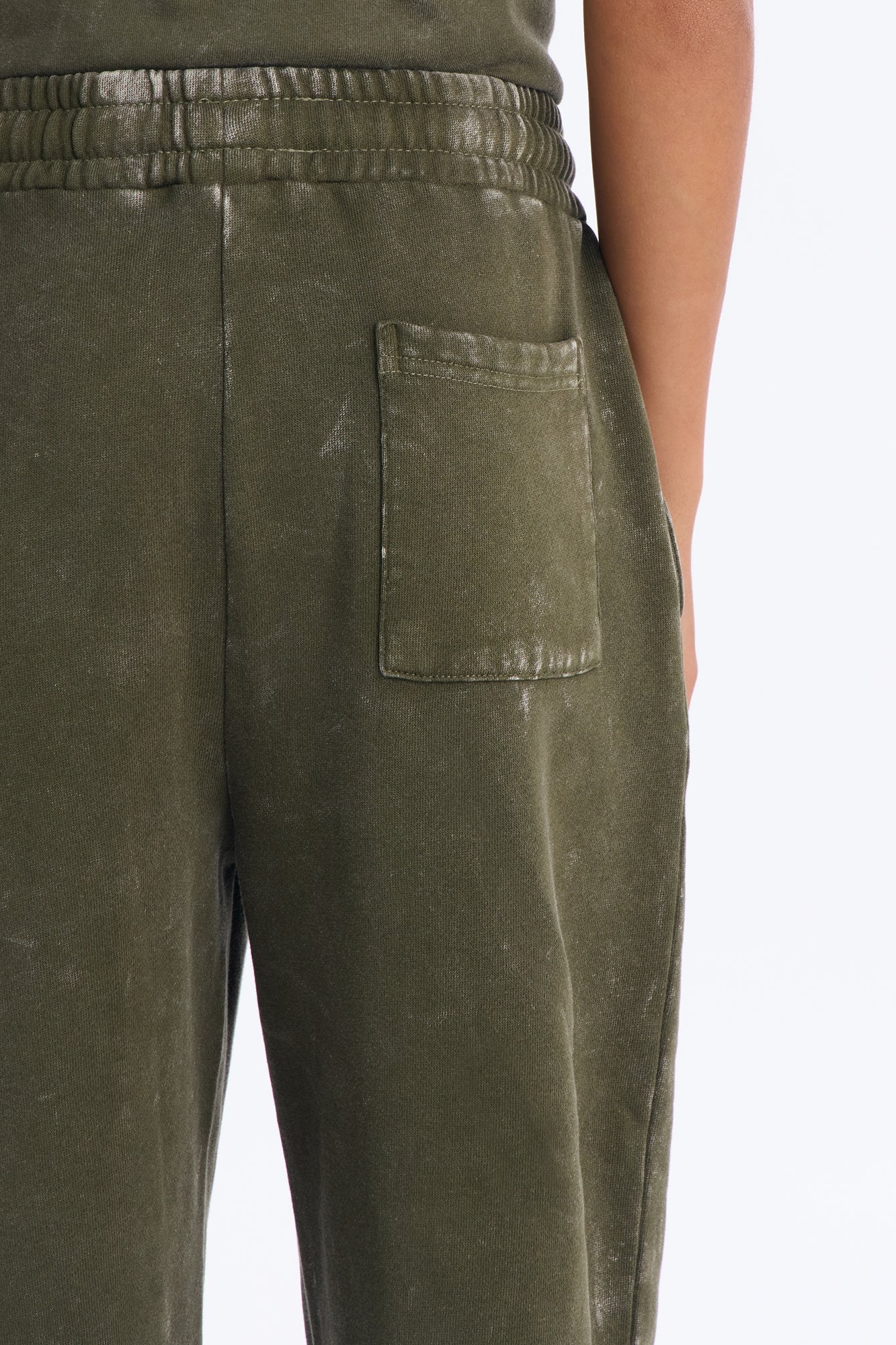 Mini Self Paid Jogger - Olive