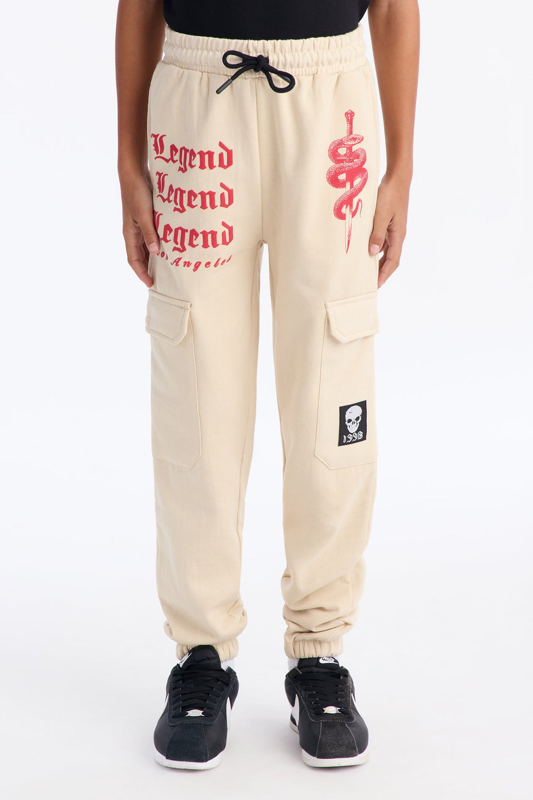 Mini Still A Legend Jogger Pants - Ivory