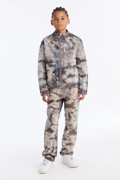 Mini Ash And Ice Moto Jacket - Multi Color