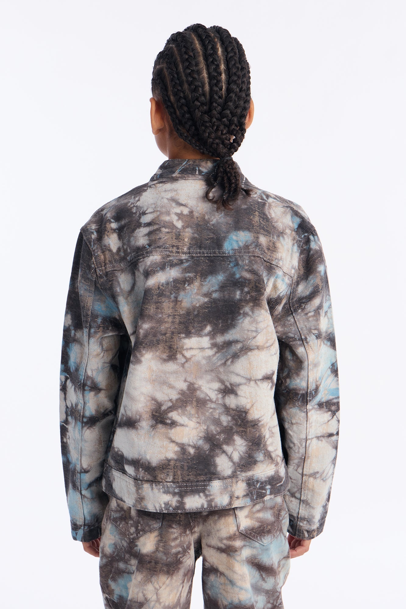 Mini Ash And Ice Moto Jacket - Multi Color