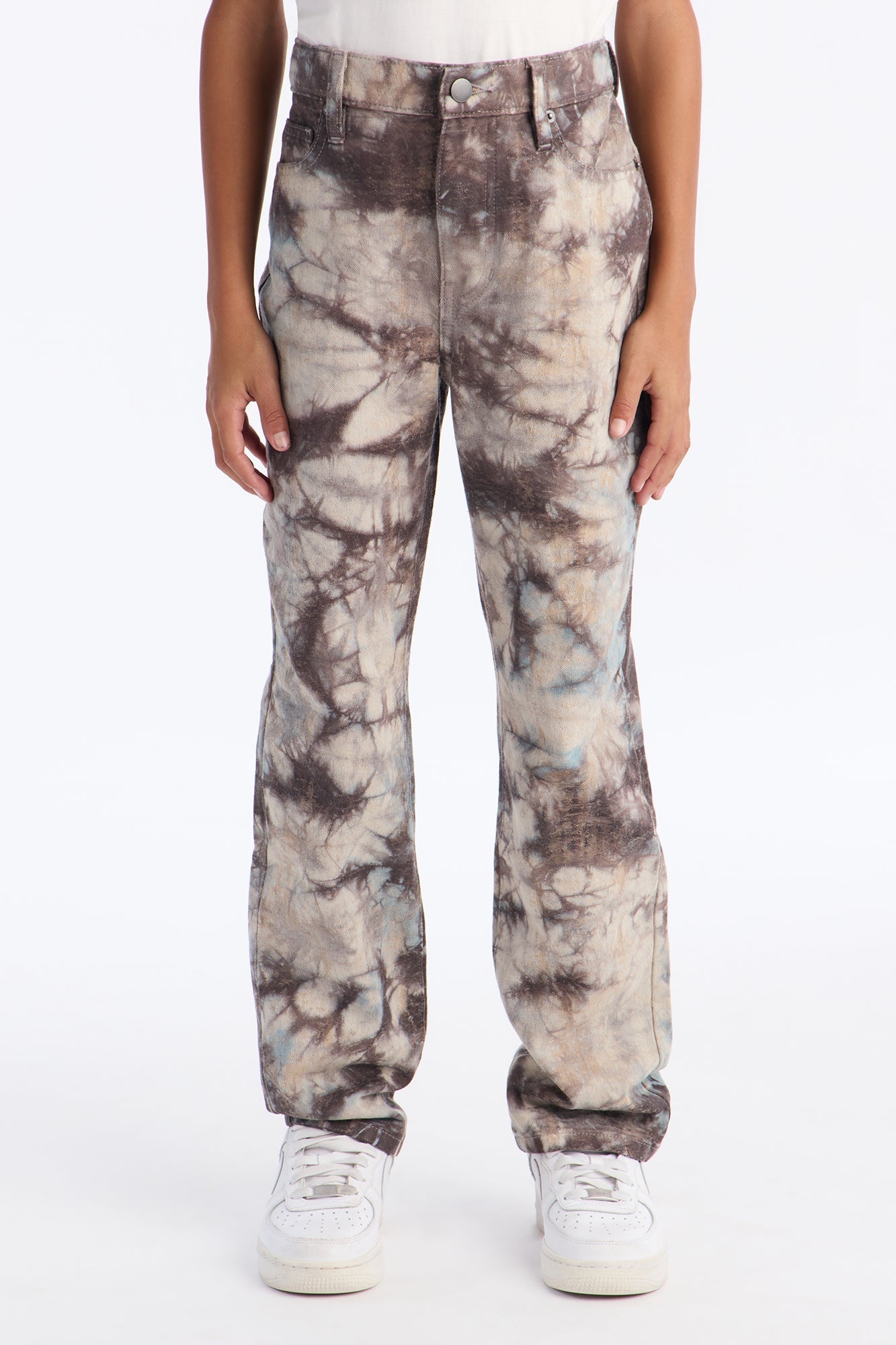 Mini Relaxed Straight Ash And Ice Pant - Multi Color