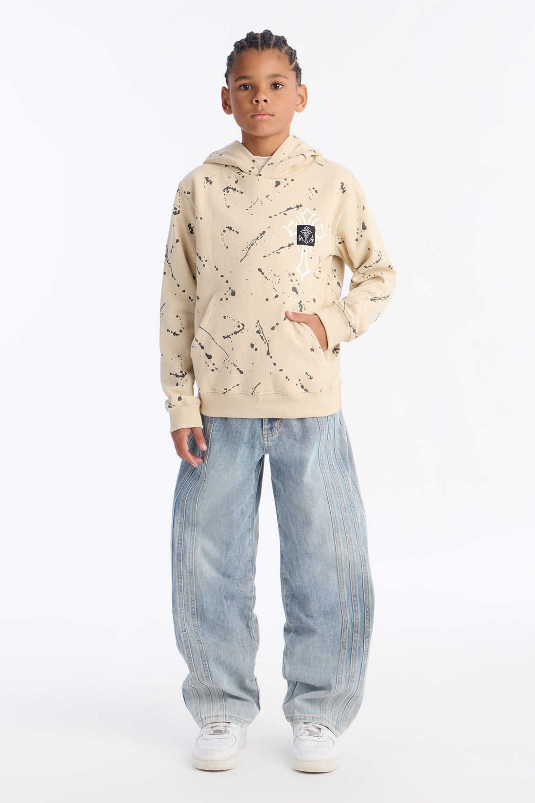Mini Baggy Decon Structured Jean - Light Blue Wash