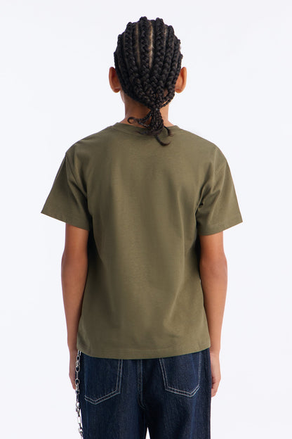 Mini Classic Lightweight Tee - Military Green