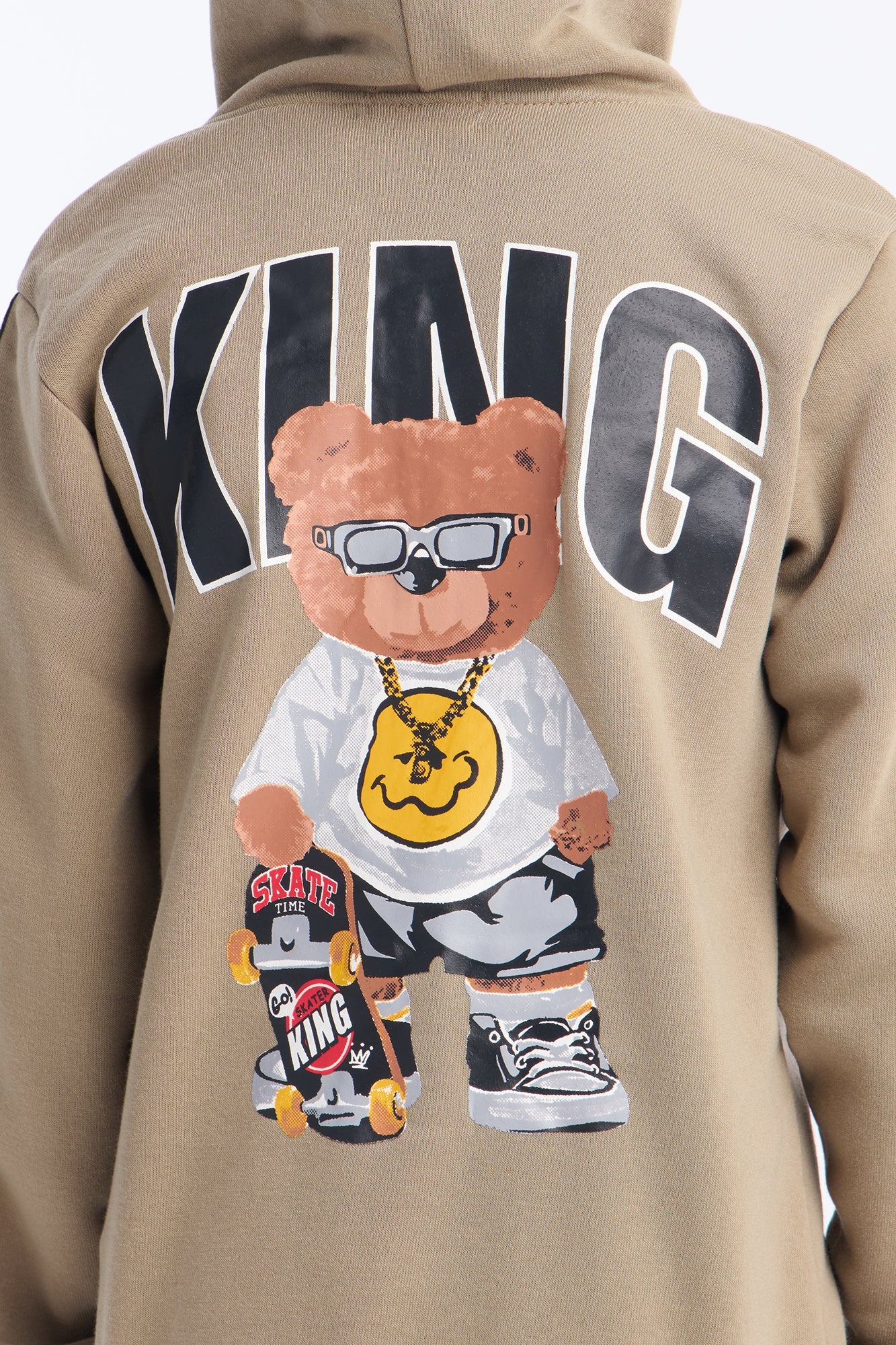 Mini King Of The Skatepark Jogger Pant Set - Grey