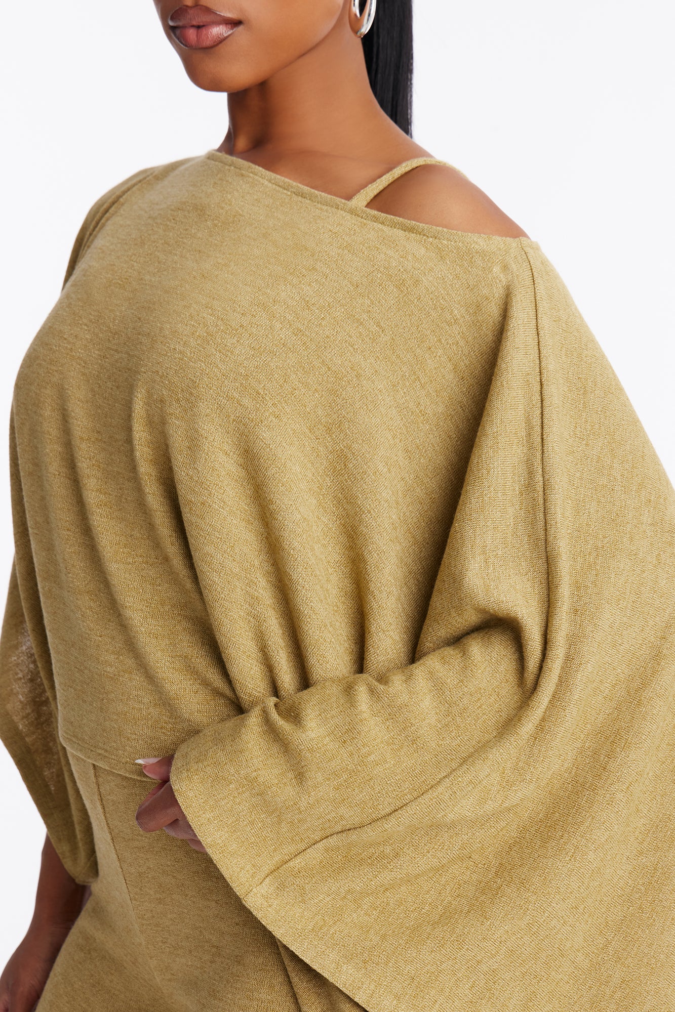 Cozy Sunday Wide Leg 2 Piece Jumpsuit - Olive