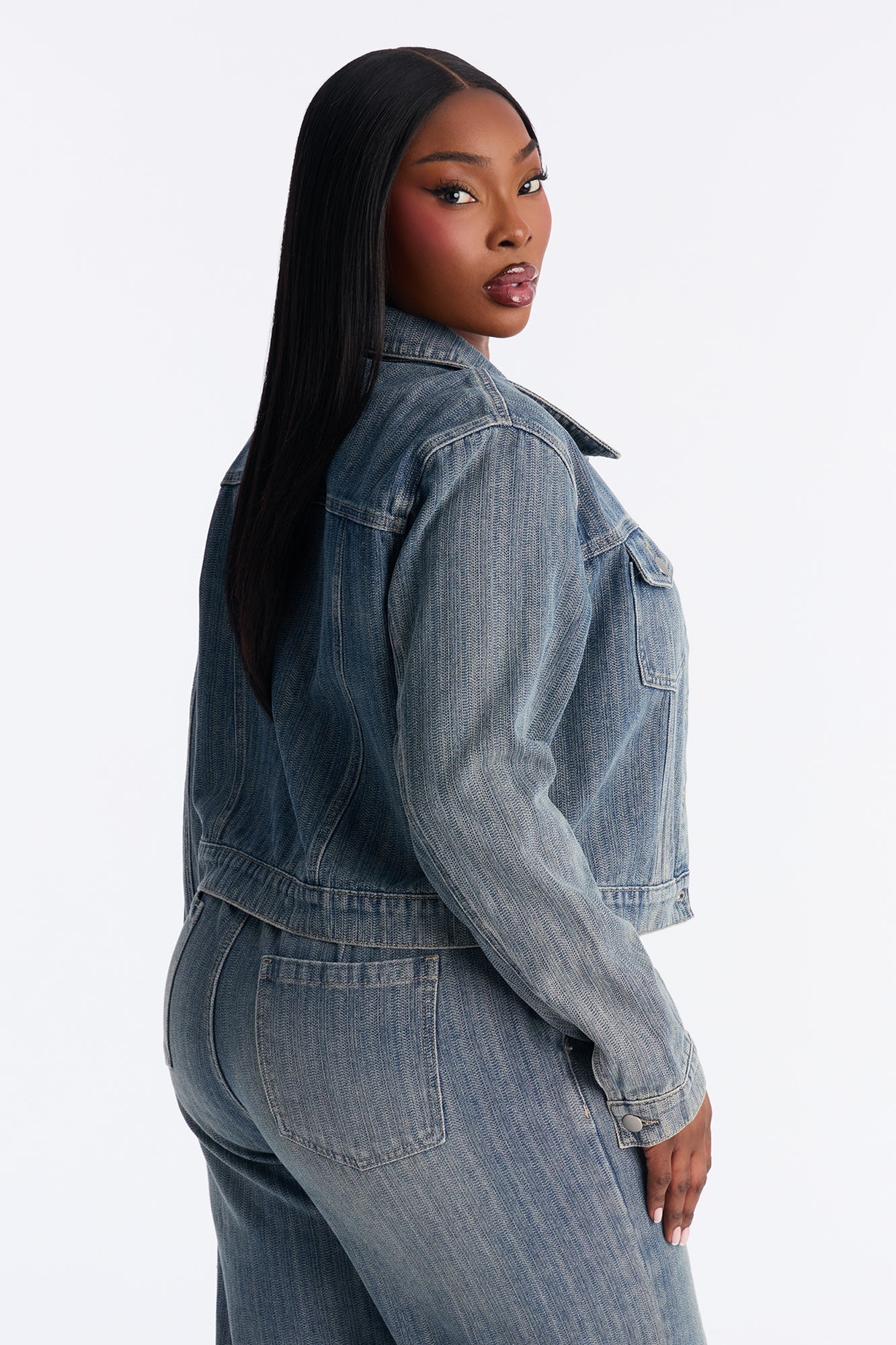 Want No Smoke Denim Jacket - Vintage Wash