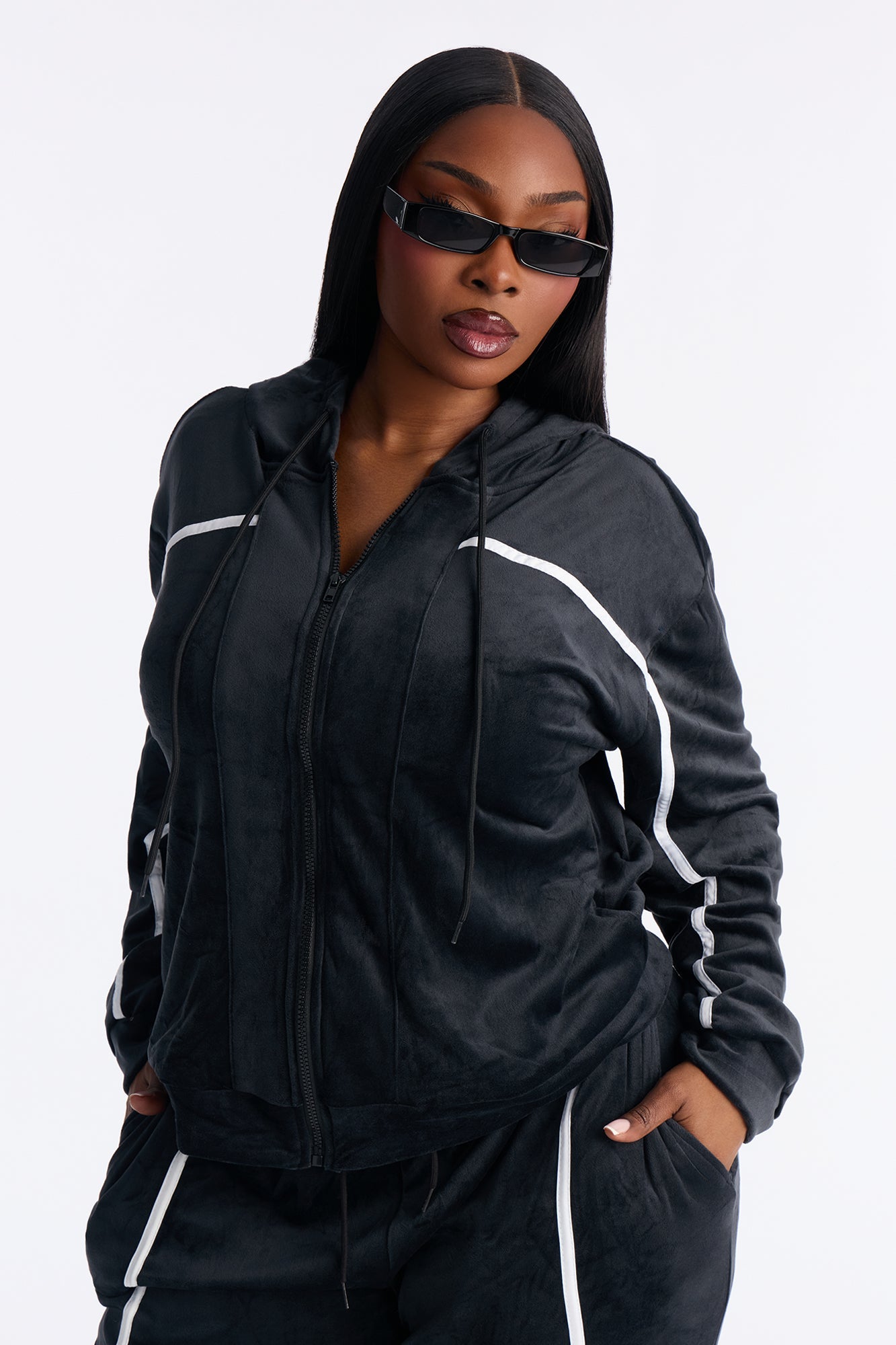 Basic Baddie Jogger Pant Set - Black