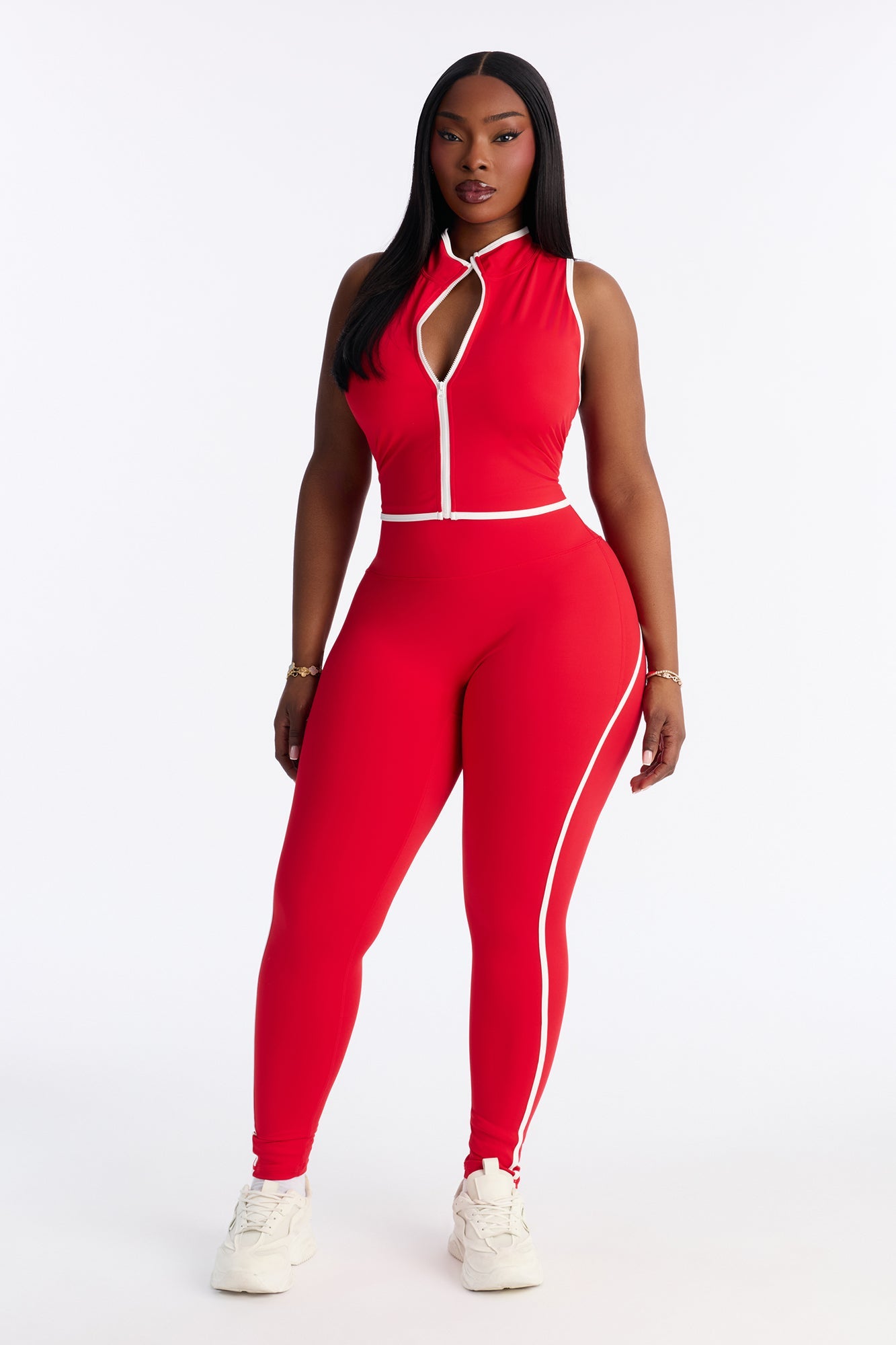 Sculpt Up Legging Set - Red