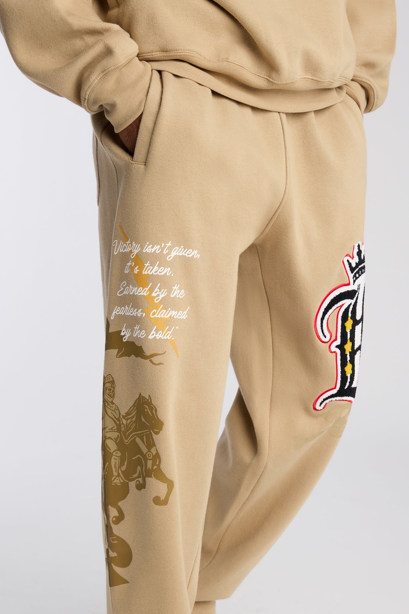95 Champion Victory Sweatpants - Khaki