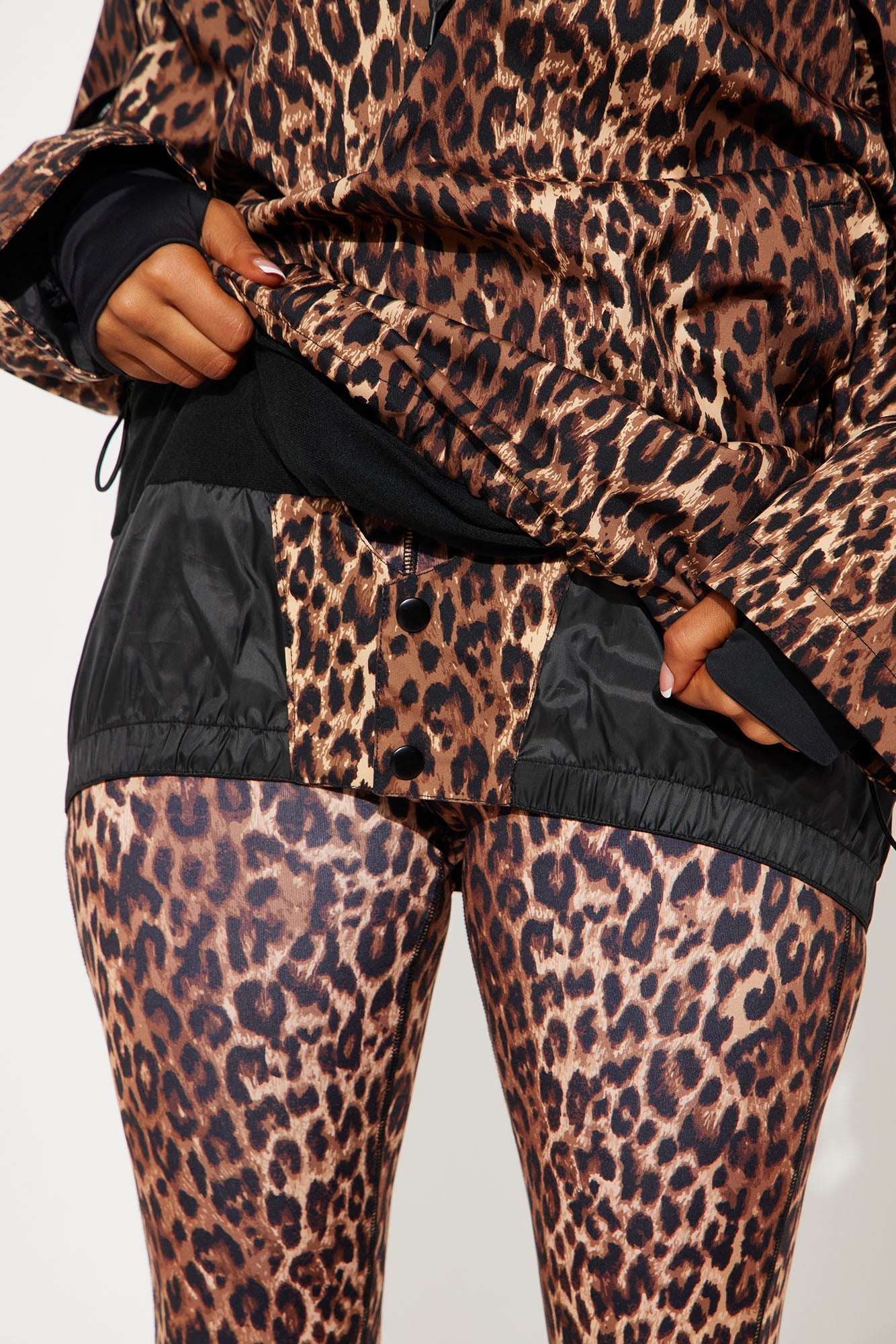 Snow Much Fun Snowboard Jacket - Leopard