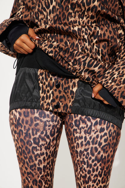 Snow Much Fun Snowboard Jacket - Leopard
