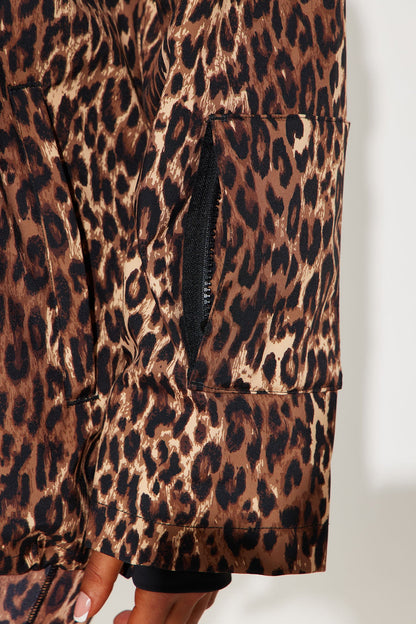 Snow Much Fun Snowboard Jacket - Leopard