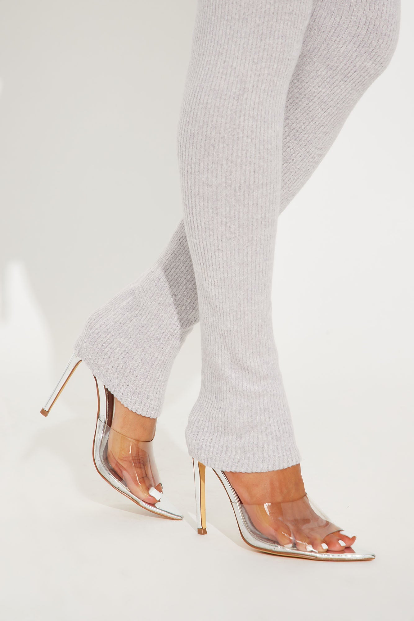 The Perfect Cozy Legging Set - Heather Grey
