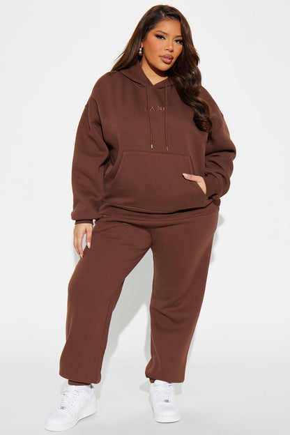 Saint Sweatpant Set - Chocolate