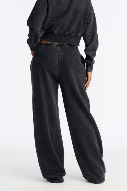 Tupac Washed Lounge Pant - Black