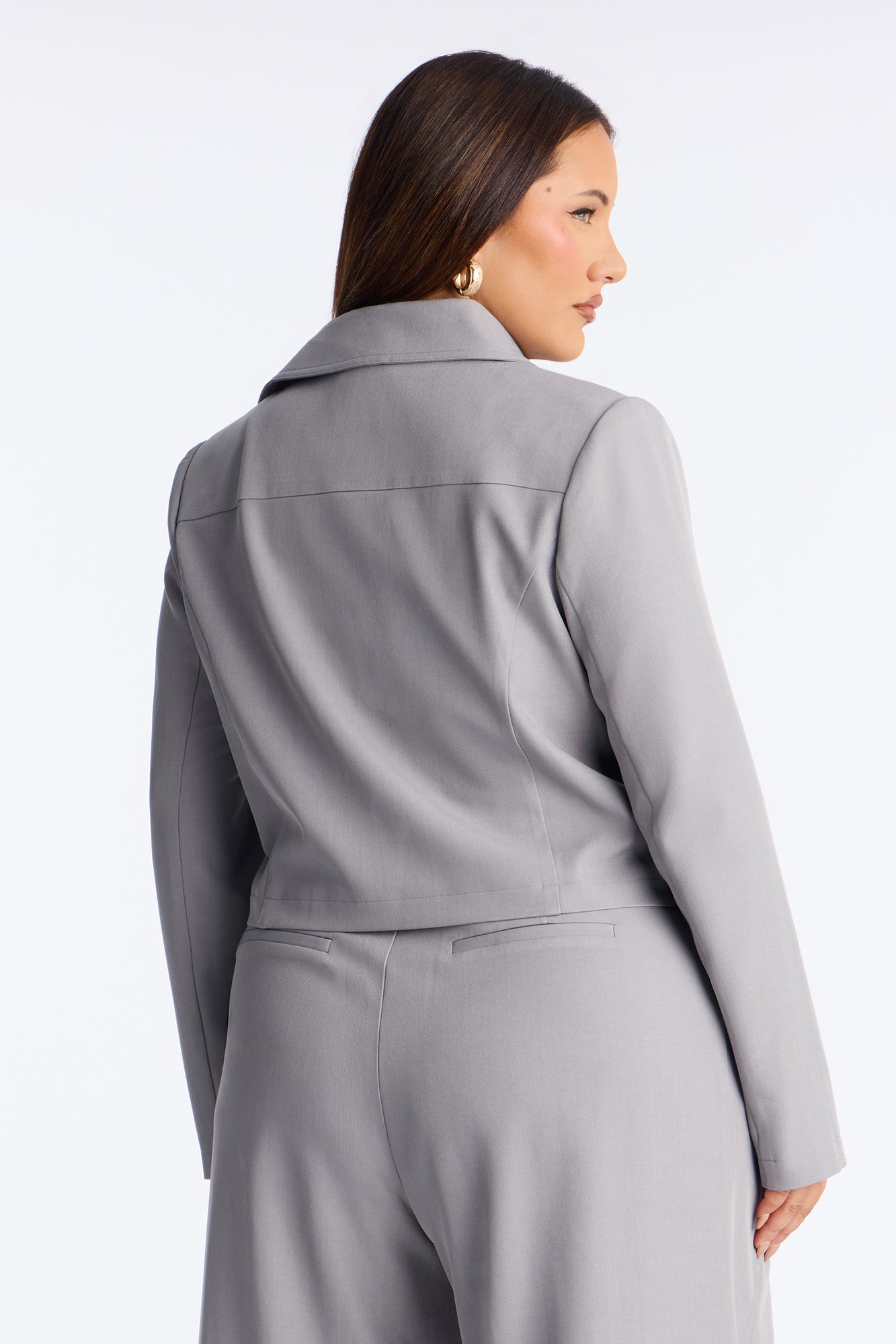 Claremont Double Zip Jacket - Grey