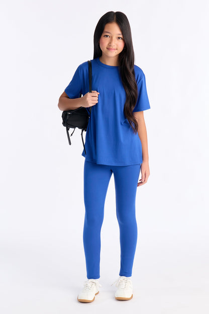 Mini Weekend Vibes Legging Set II - Royal