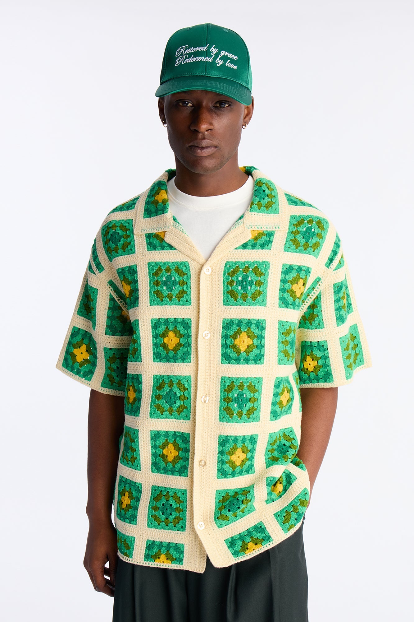 Nolan Textured Shirt - Green