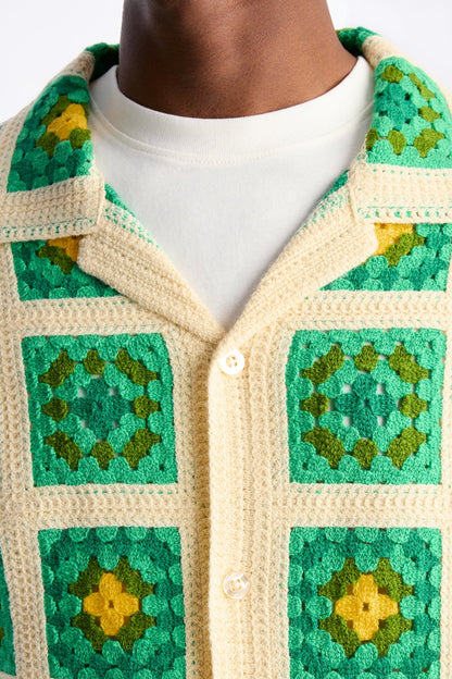 Nolan Textured Shirt - Green
