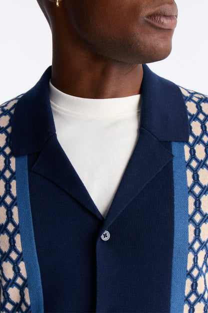 Abbot Resort Knit Shirt - Blue