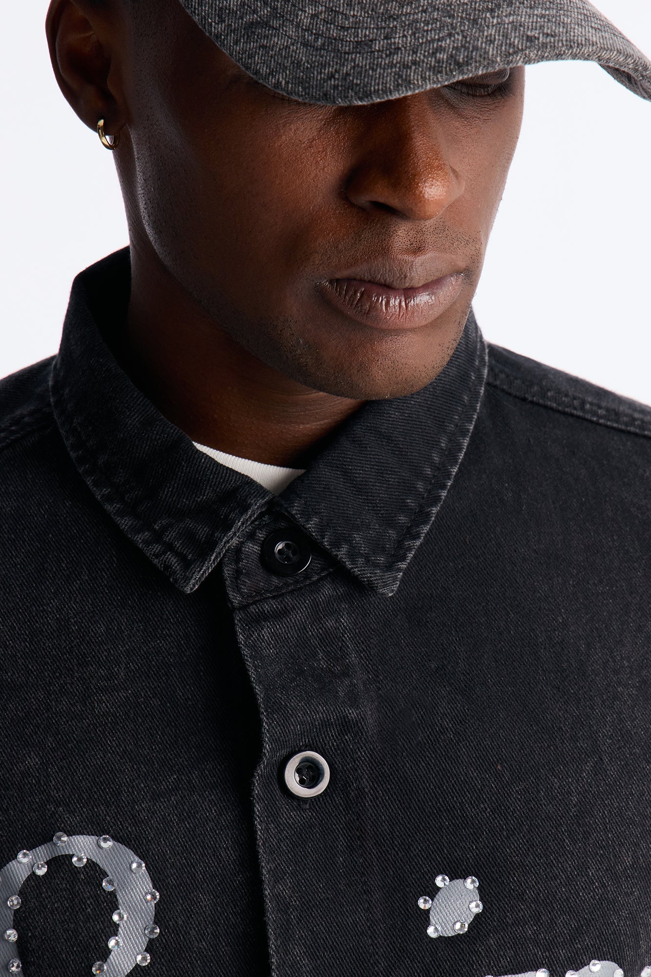 Saint Blaze Button Up Shirt - Black Wash