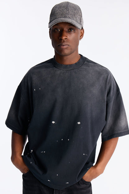 Boxy Studio Tee - Black