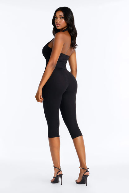 Hard To Get Capri Set - Black