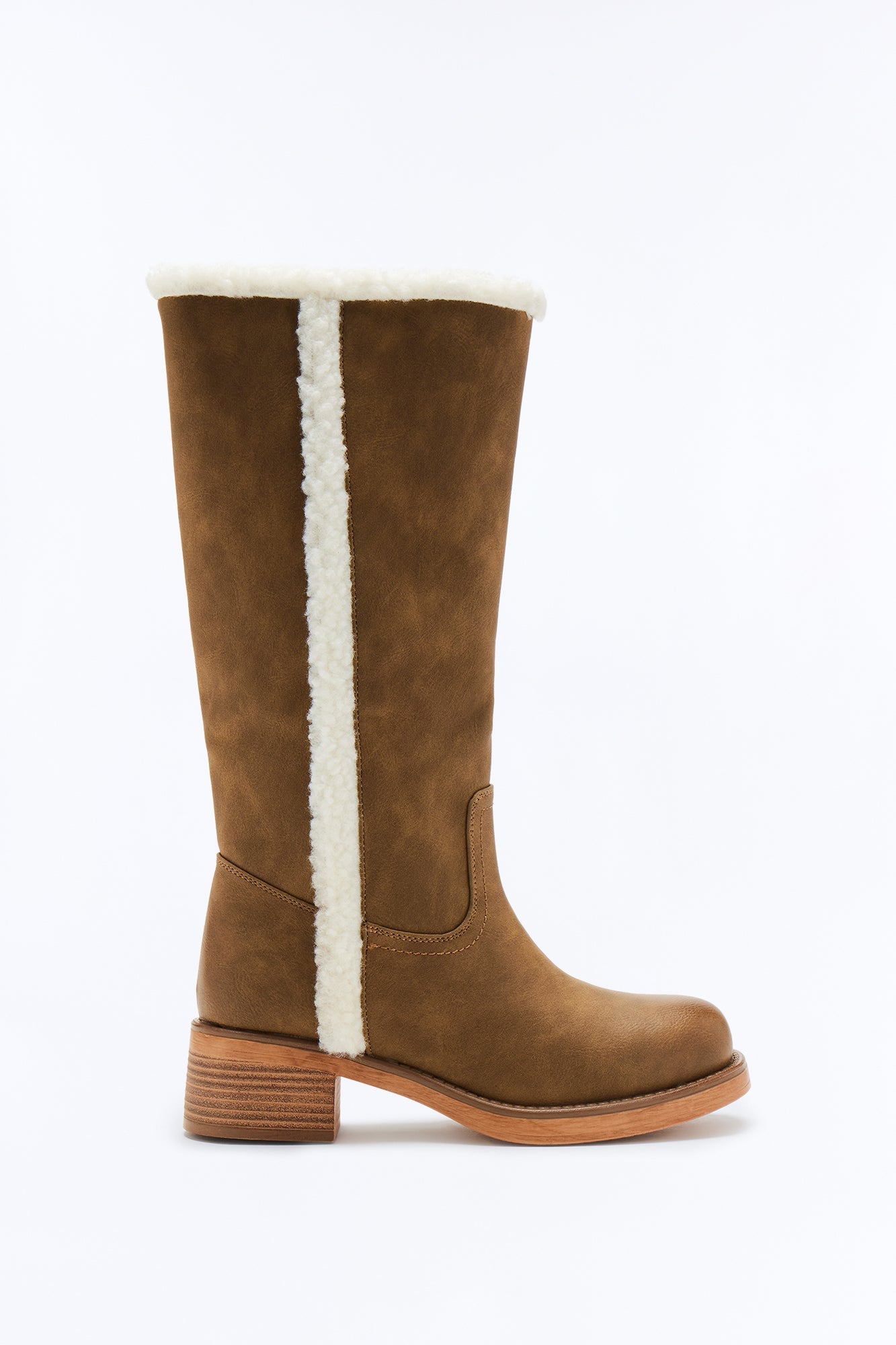 Thomas Sherpa Lined Boots - Taupe