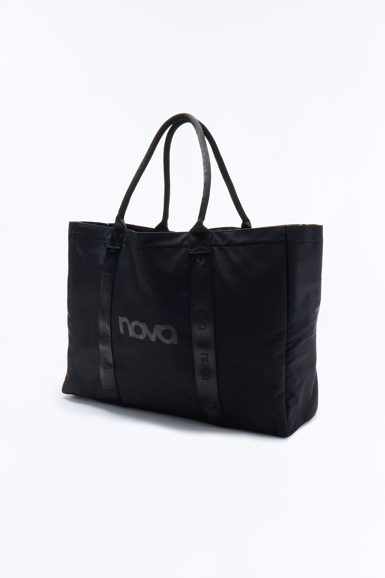 Nova Nylon Tote Bag - Black